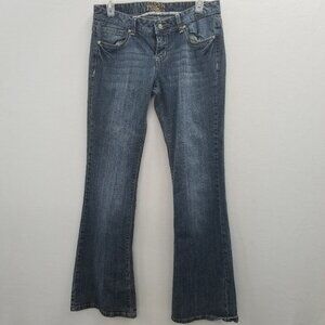 Reign Boot Cut Flare Jeans Mid Wash Women's Size 9 Regular